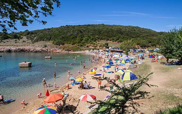 Krk beaches - Sv. Marek