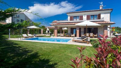 Traditional style Villa Suza with an outdoor pool on Krk