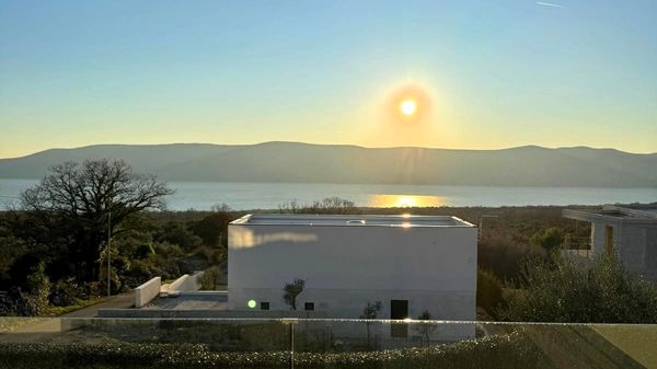 Moderne Villa Viktorija mit Meerblick und Pool auf Krk