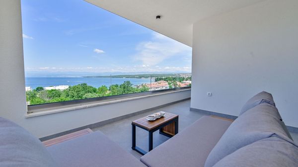 Ferienwohnung Lena 1 mit Meerblick und Pool