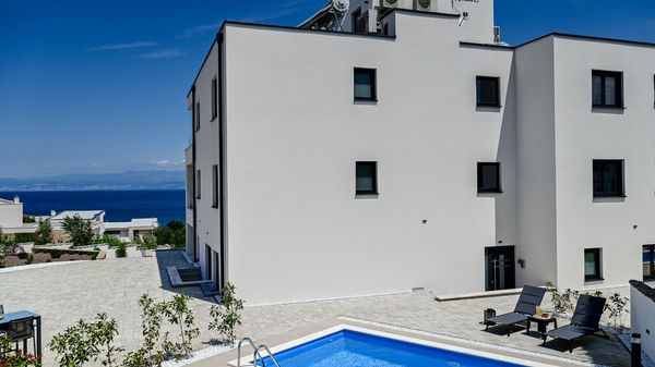 Ferienwohnung Lena 1 mit Meerblick und Pool