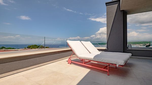 Luxury Penthouse Mia with panoramic sea view