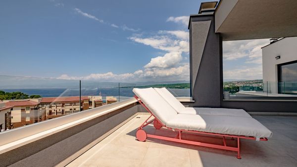 Luxury Penthouse Mia with panoramic sea view