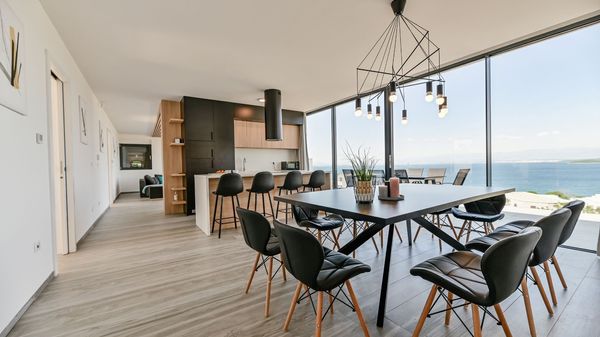 Luxus Deluxe Penthouse  Rova mit Meerblick und Whirlpool