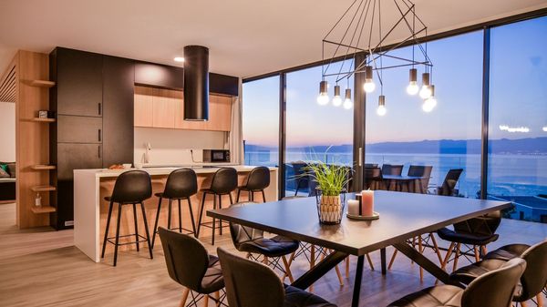 Luxus Deluxe Penthouse  Rova mit Meerblick und Whirlpool