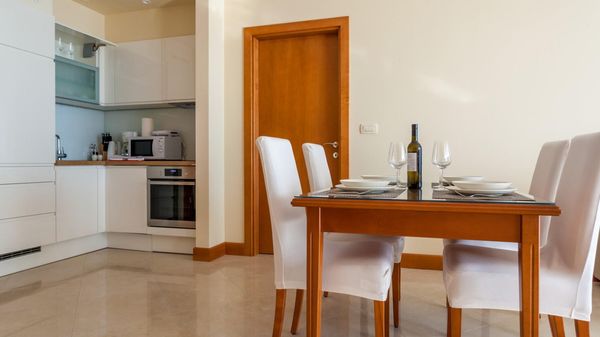 Beachfront luxury apartment Tunera 1 in a villa on Krk