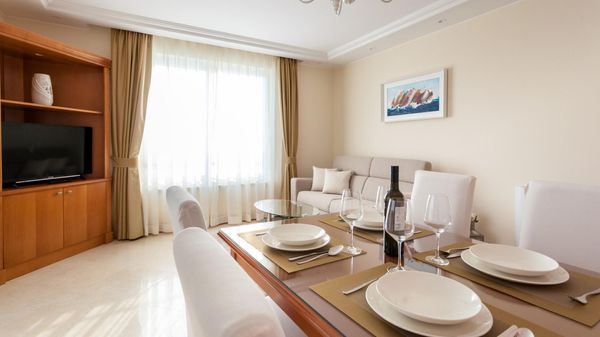 Lovely luxury apartment Tunera 4 in a beachfront villa on Krk