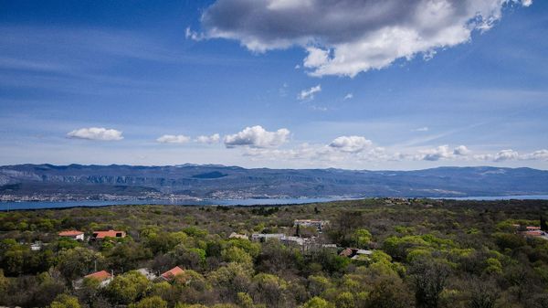 Modern Villa Ante with a beautiful view on olive garden