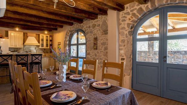 Beautiful Villa Bogovski Dvori with a rustic touch on Krk