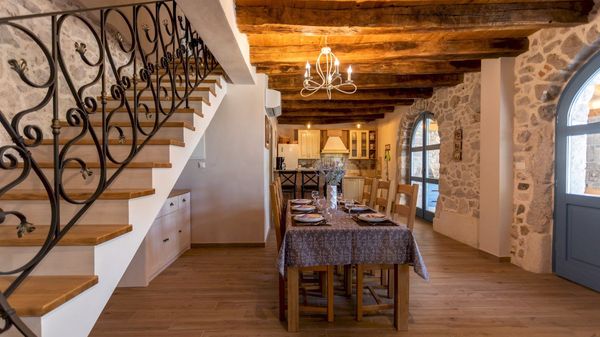 Beautiful Villa Bogovski Dvori with a rustic touch on Krk