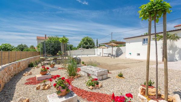 Spacious villa Ivy with an outdoor pool in a quiet area on Krk