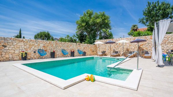 Spacious villa Ivy with an outdoor pool in a quiet area on Krk