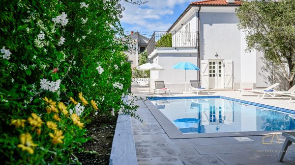 Family friendly Villa Maria with an outdoor pool and grill on Krk