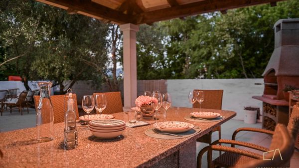 Family friendly Villa Maria with an outdoor pool and grill on Krk