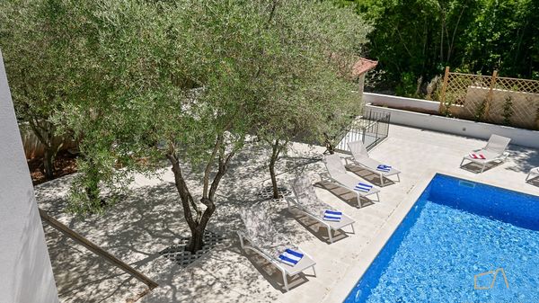 Family friendly Villa Maria with an outdoor pool and grill on Krk