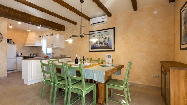 Family Villa Nika with a rustic touch and a pool on Krk