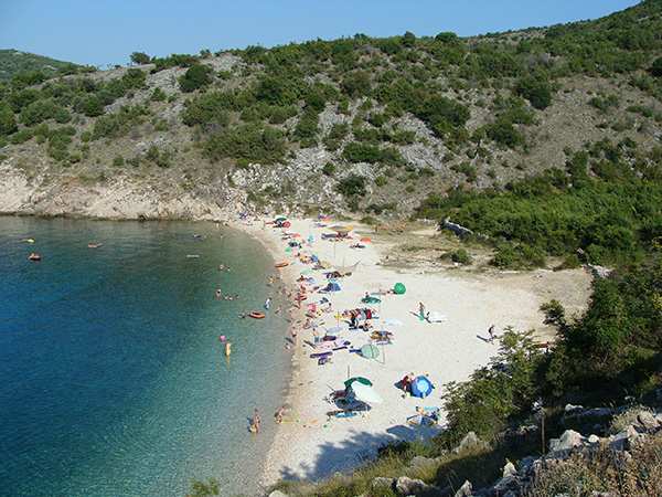 Plaže Krka - Potovošće